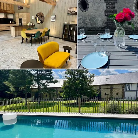 בית הארחה Le Grenier D'ouilly Au Coeur Du Pays D'auge - Piscine - Babyfoot- Jardin Ouilly-le-Vicomte