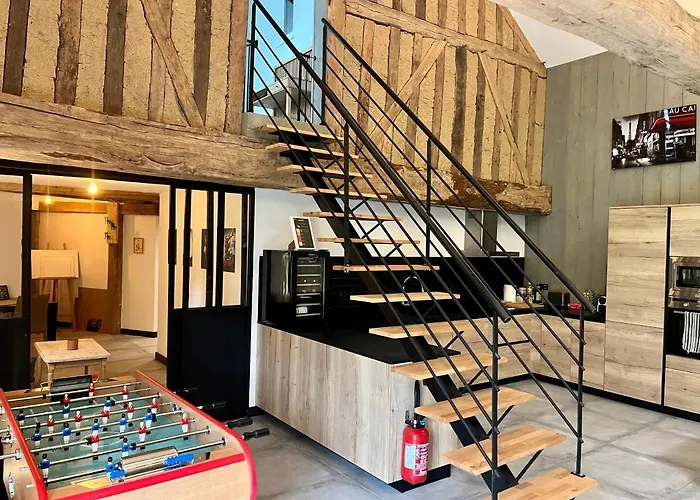 Le Grenier D'ouilly Au Coeur Du Pays D'auge - Piscine - Babyfoot- Jardin Ouilly-le-Vicomte