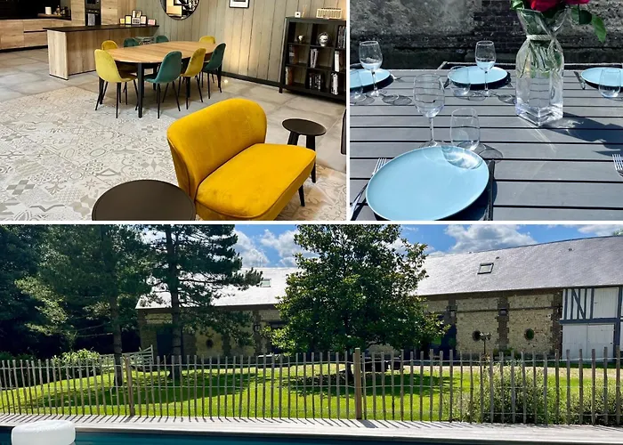 בית הארחה Le Grenier D'ouilly Au Coeur Du Pays D'auge - Piscine - Babyfoot- Jardin Ouilly-le-Vicomte